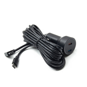 VIOFO D6000 Type-C Dual USB Cigarette Car Charger for A329/A329S/A229 Ultra Dashcam