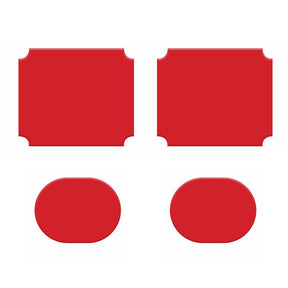 Spare Front and Rear Adhesive Pads Stickers for A229 Duo/A229 Plus/A229 Pro/A229 Ultra