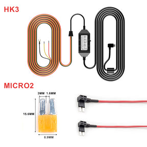 VIOFO Mini HK3 ACC Hardwire Cable For A119V3/A129 Duo/A129 Duo IR/A129 Plus Duo/A129 Pro Duo