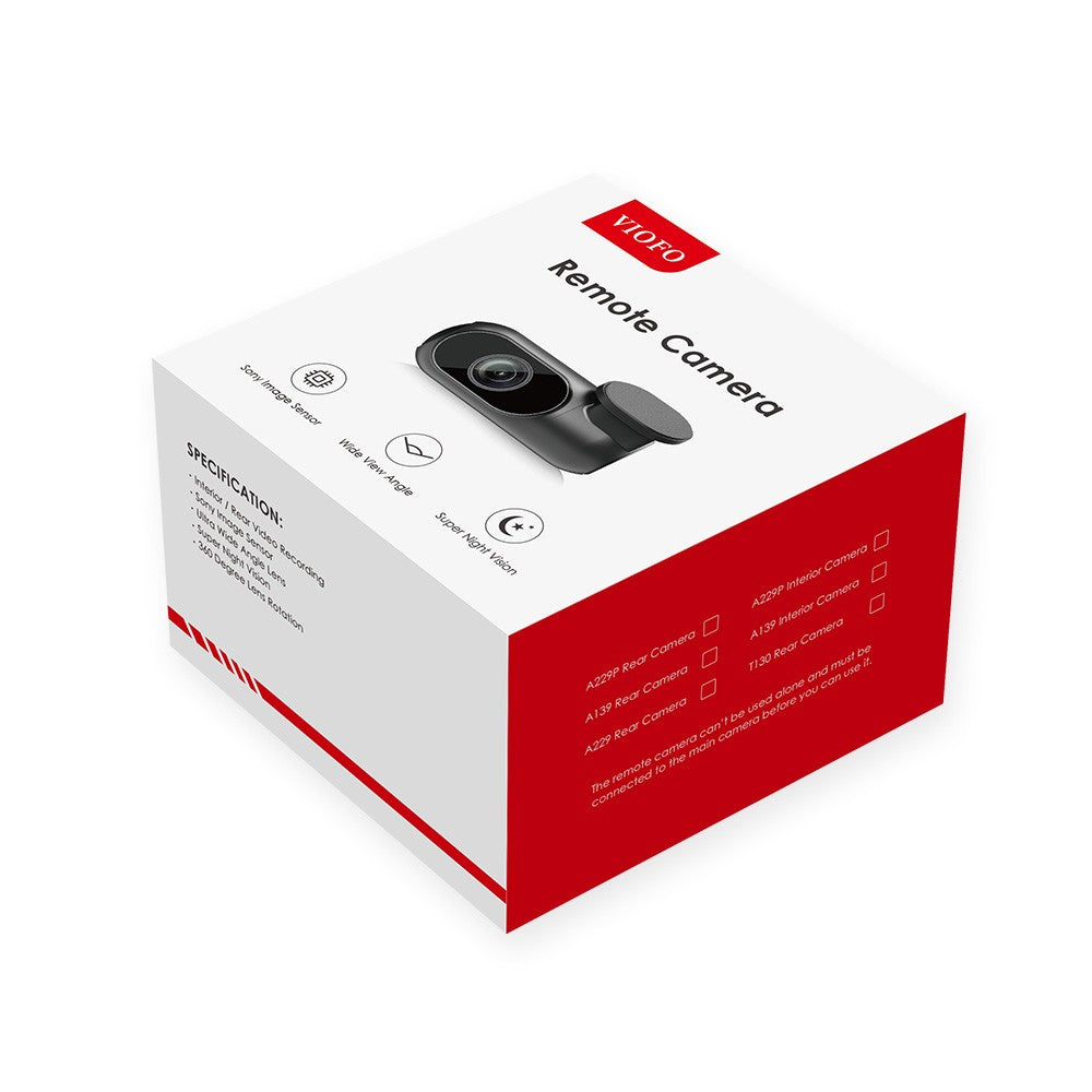 VIOFO RE200 2K Rear Camera with 6M Type-C Cable and Sticker for A229 Plus/A229 Pro