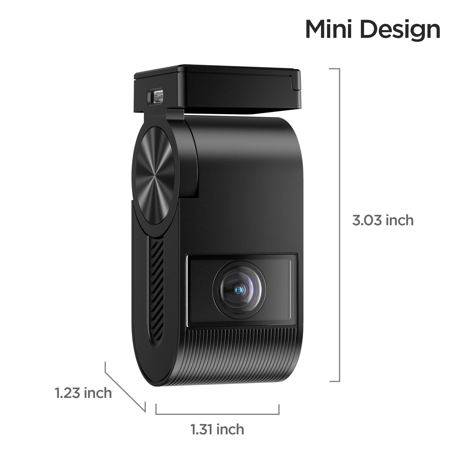 VS1 Dash Cam Size