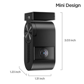 VS1 Dash Cam Size
