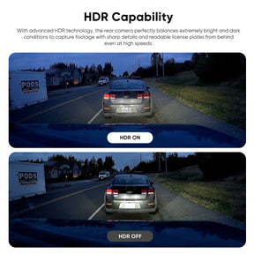 VIOFO RNE800 4K HDR Rear Camera with 6M Cable and Sticker for A229 Ultra Series