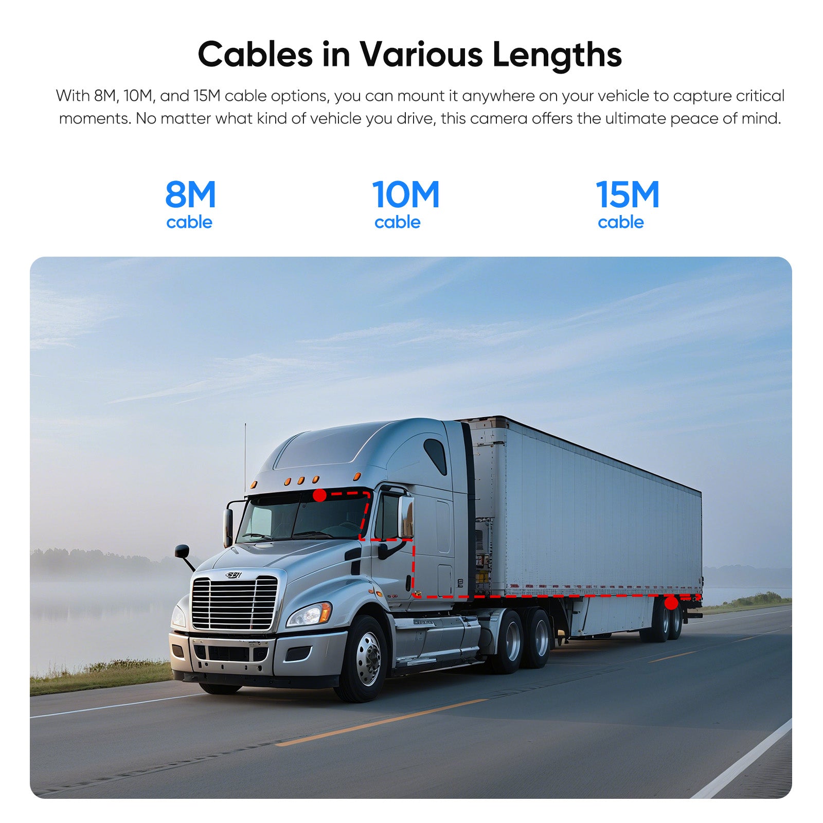 VIOFO RWE800 4K HDR Waterproof Rear Camera for A229 Ultra Series