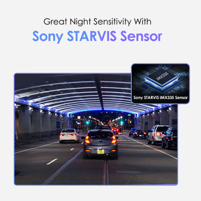 A129 Plus Quad HD 2K Dash Cam with WiFi Car Dash Camera with GPS