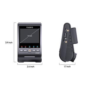 VIOFO A329S 1CH 4K 60FPS Wi-Fi 6 HDR Dash Cam with Sony STARVIS 2 Sensor, Support SSD Storage, Low Power Impact Detection, Hybrid Parking Recording